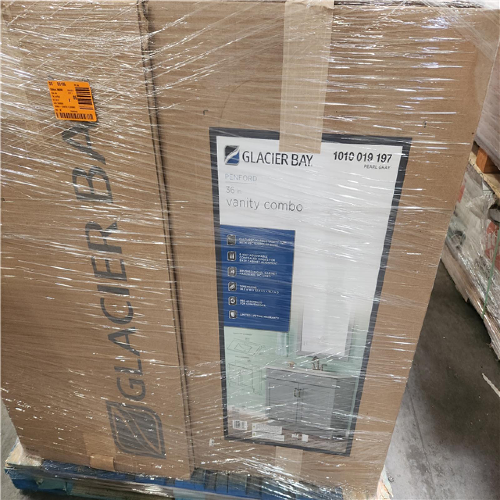 Phoenix Location Pallet of Assorted Glacier Bay Vanities