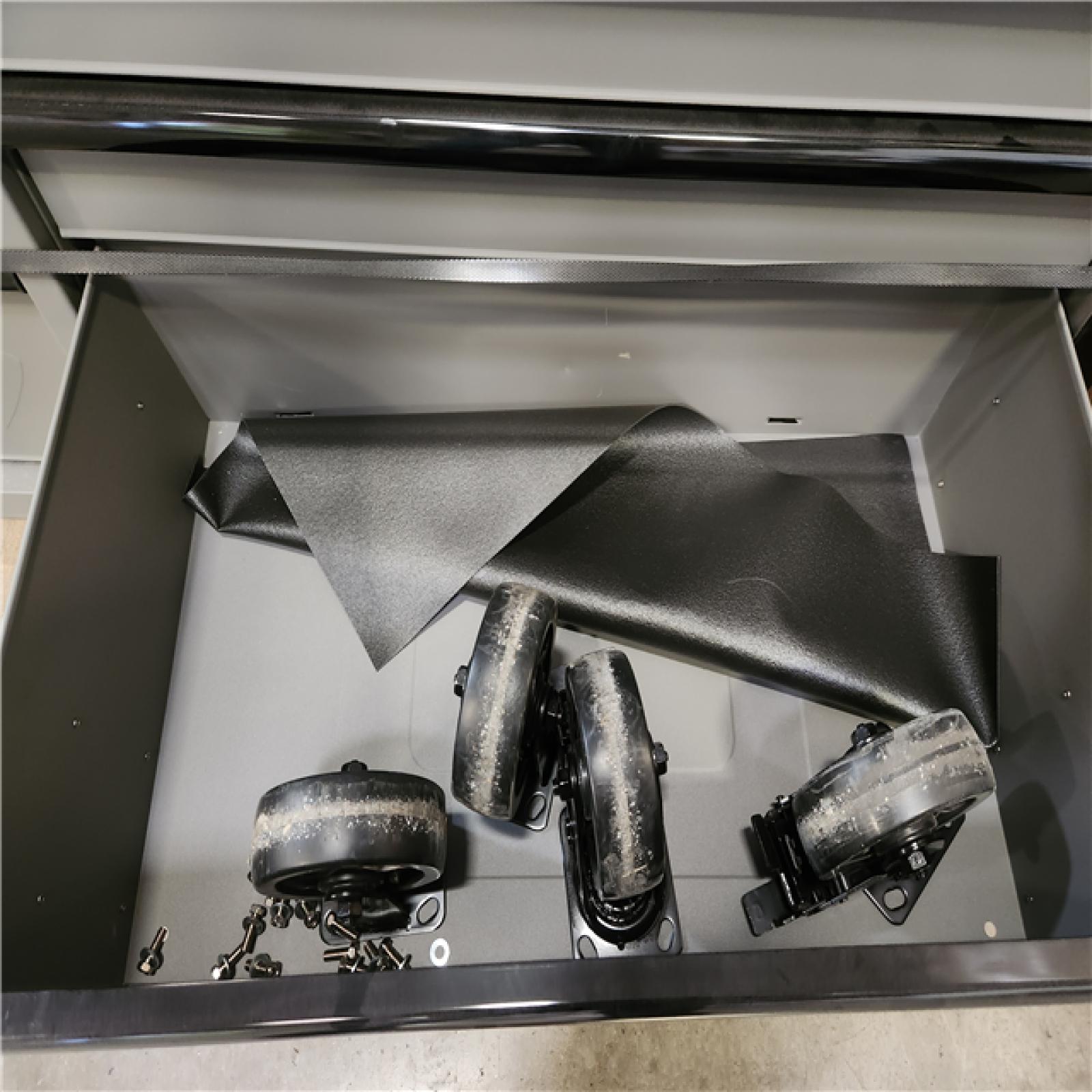 Phoenix Husky Tool Storage 52 in. W Heavy Duty Matte Gray Tool Chest Combo