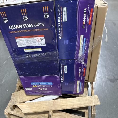 California AS-IS Pioneer Ductless Mini Split Inverter Heat Pump & Air Handler Split Indoor Section & Line Connector Accessory Kit