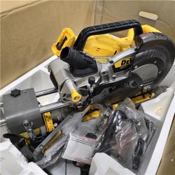 AS-IS DEWALT 60V Lithium-Ion 12 in. Cordless Sliding Miter Saw (Tool Only)