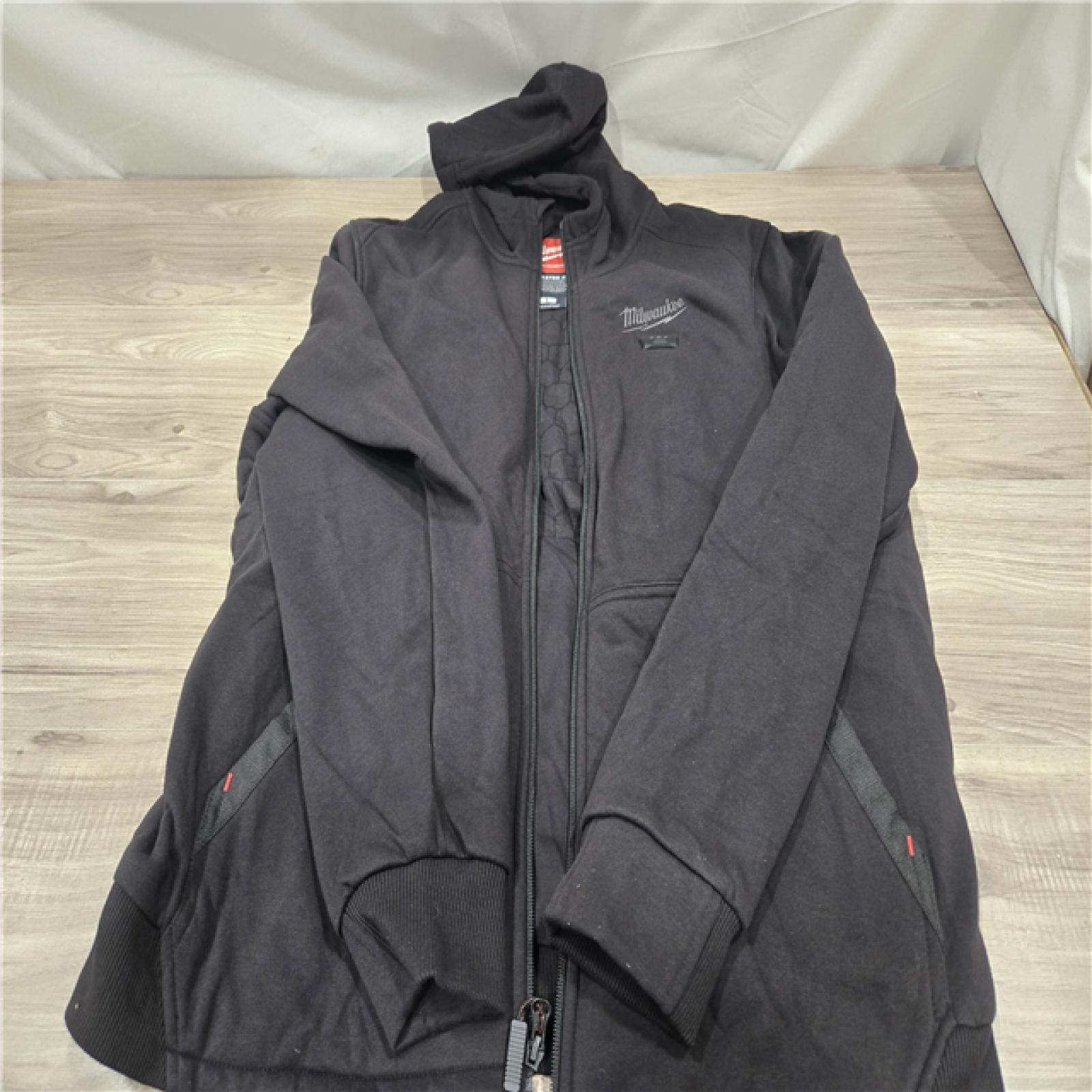 AS-IS Milwaukee Black Large M12 Heated Hoodie Kit