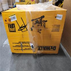 NEW! - DEWALT 15 Amp Corded 8-1/4 in. Compact Jobsite Tablesaw with Compact Table Saw Stand