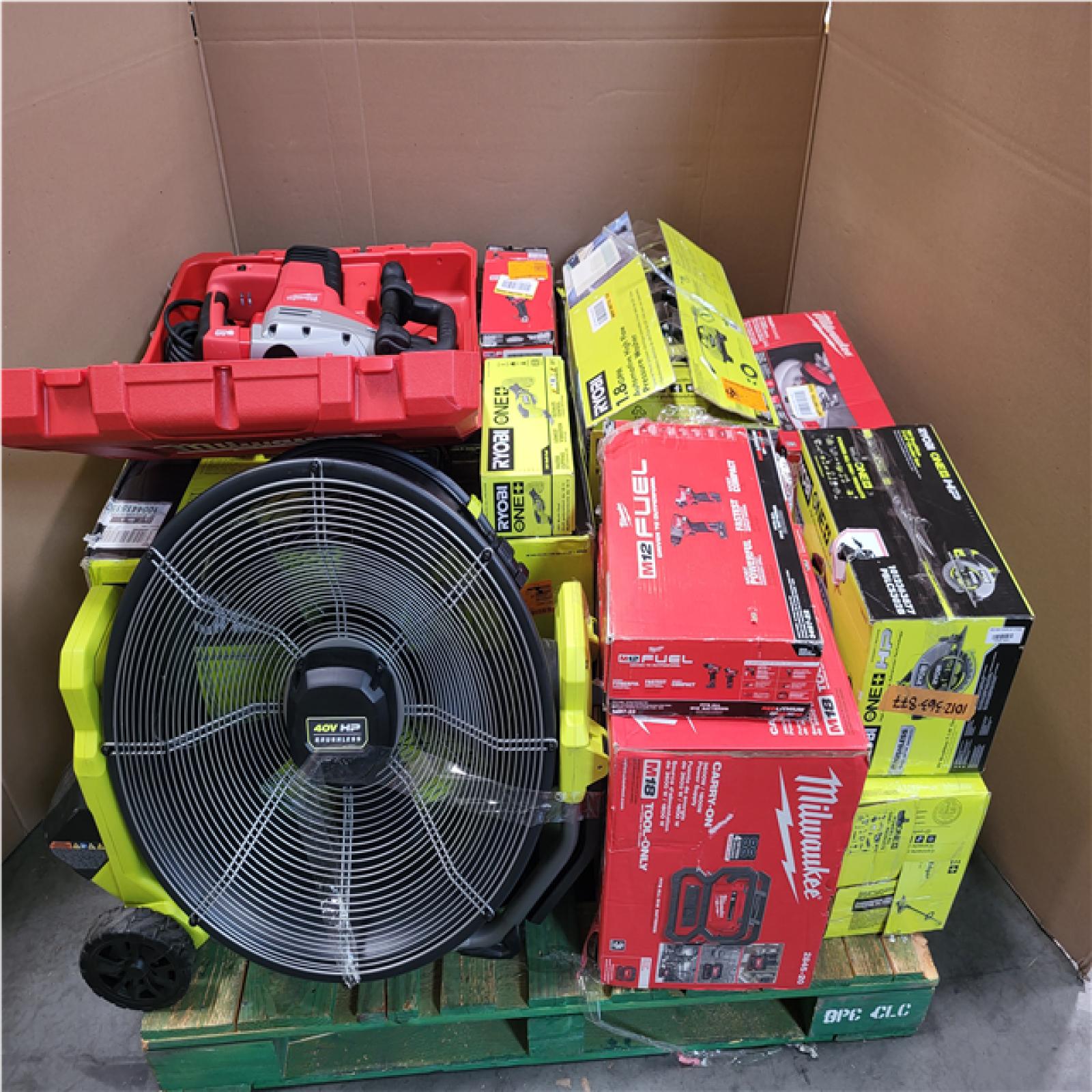 CALIFORNIA AS-IS TOOL PALLET