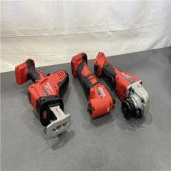 AS-IS - M18 18V Lithium-Ion Cordless Combo 8-Tool Kit with 3 Batteries, Charger and 2 Tool Bags