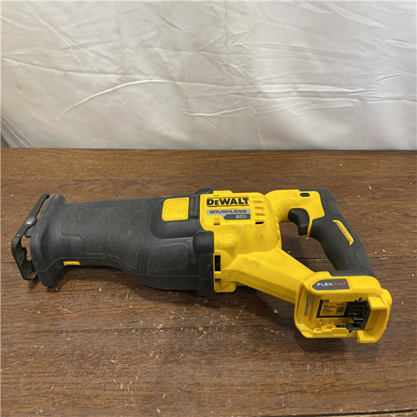 AS-IS DeWalt DCS389B FLEXVOLT 60V MAX Cordless Brushless Reciprocating Saw (Tool-Only)