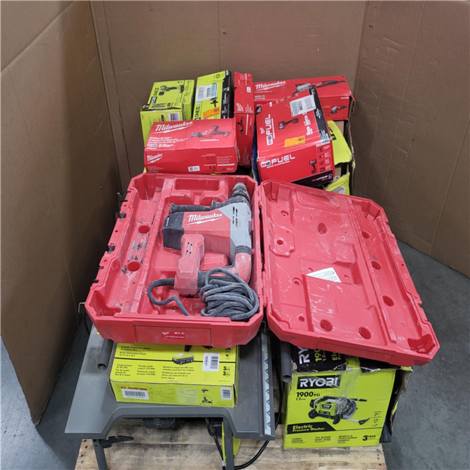 CALIFORNIA AS-IS TOOL PALLET