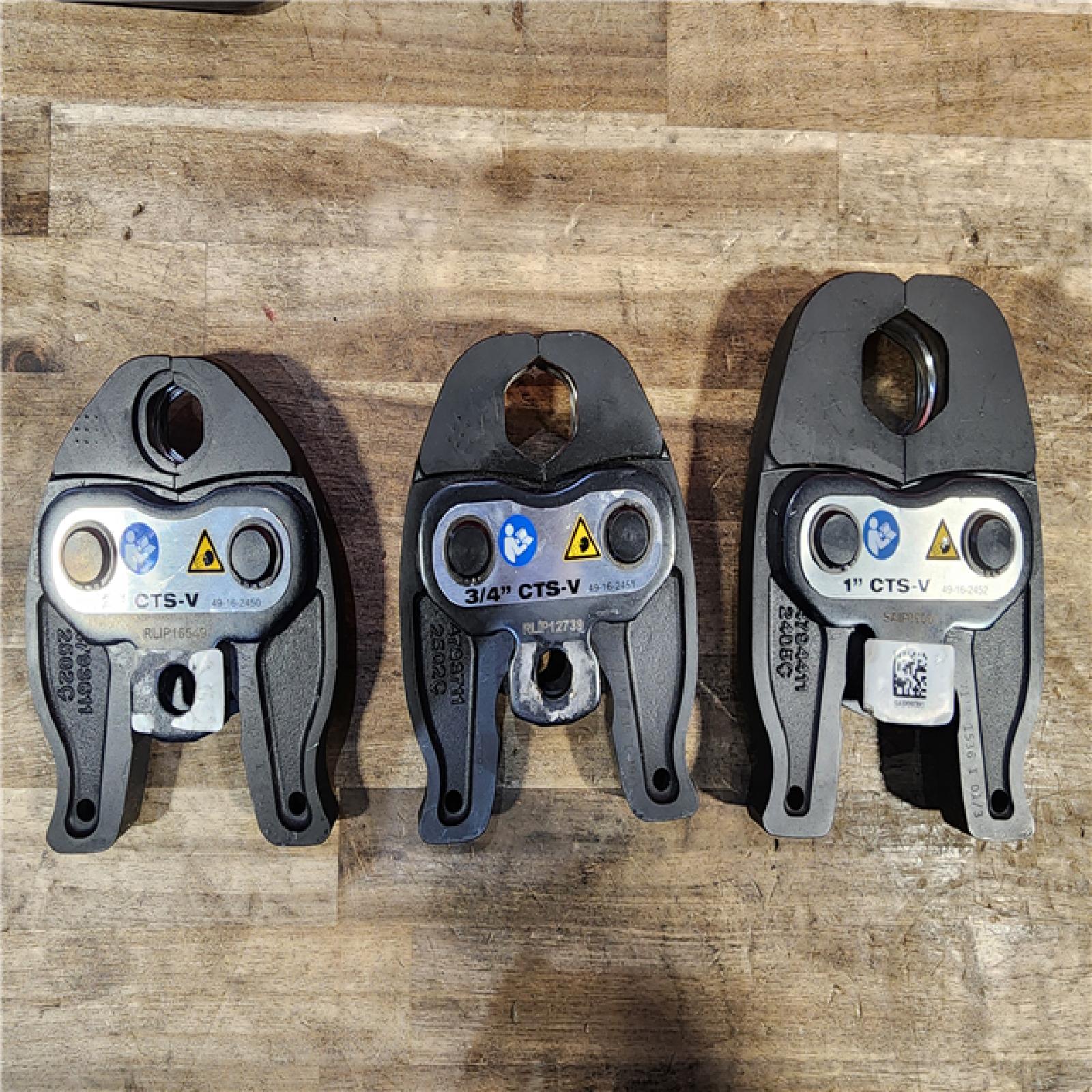 HOUSTON LOCATION - AS-IS M12 12-Volt Lithium-Ion Force Logic Cordless Press Tool Kit (3 Jaws Included) with Two 1.5 Ah Battery and Hard Case