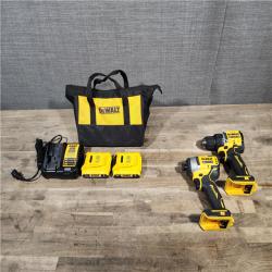 HOUSTON LOCATION - AS-IS DEWALT 2 TOOL COMBO KIT W/ (2) BATTERY & CHARGER
