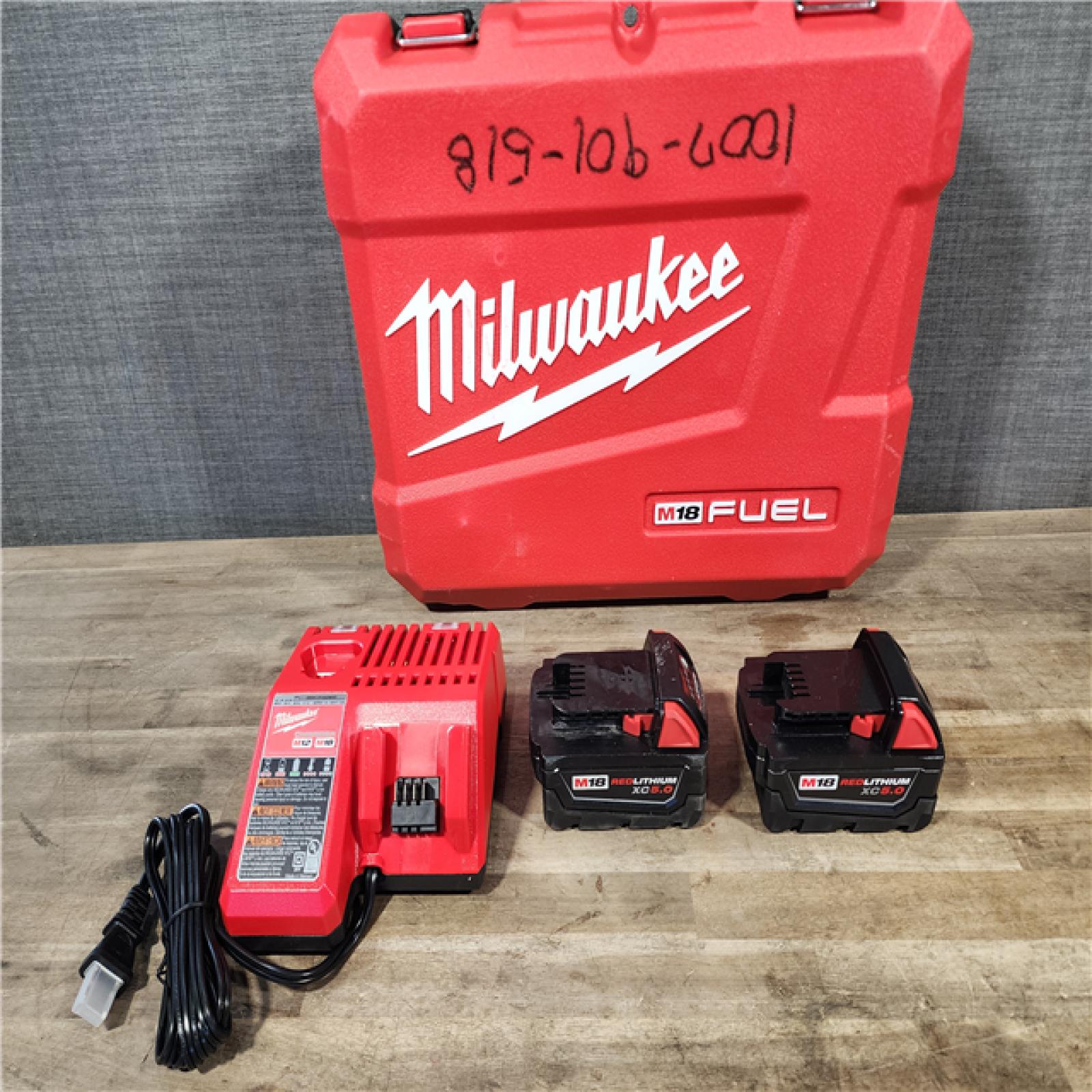 HOUSTON LOCATION - AS-IS Milwaukee 2904-22 Hammer Drill Driver Kit with Batteries and Charger