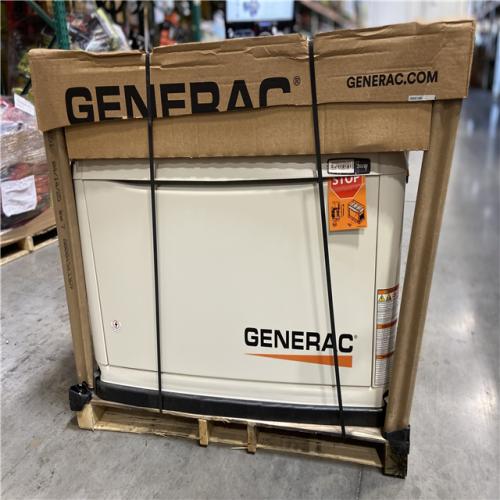 DALLAS LOCATION - Generac 26,000 Watt - Dual Fuel Air- Cooled Whole House Home Standby Generator,