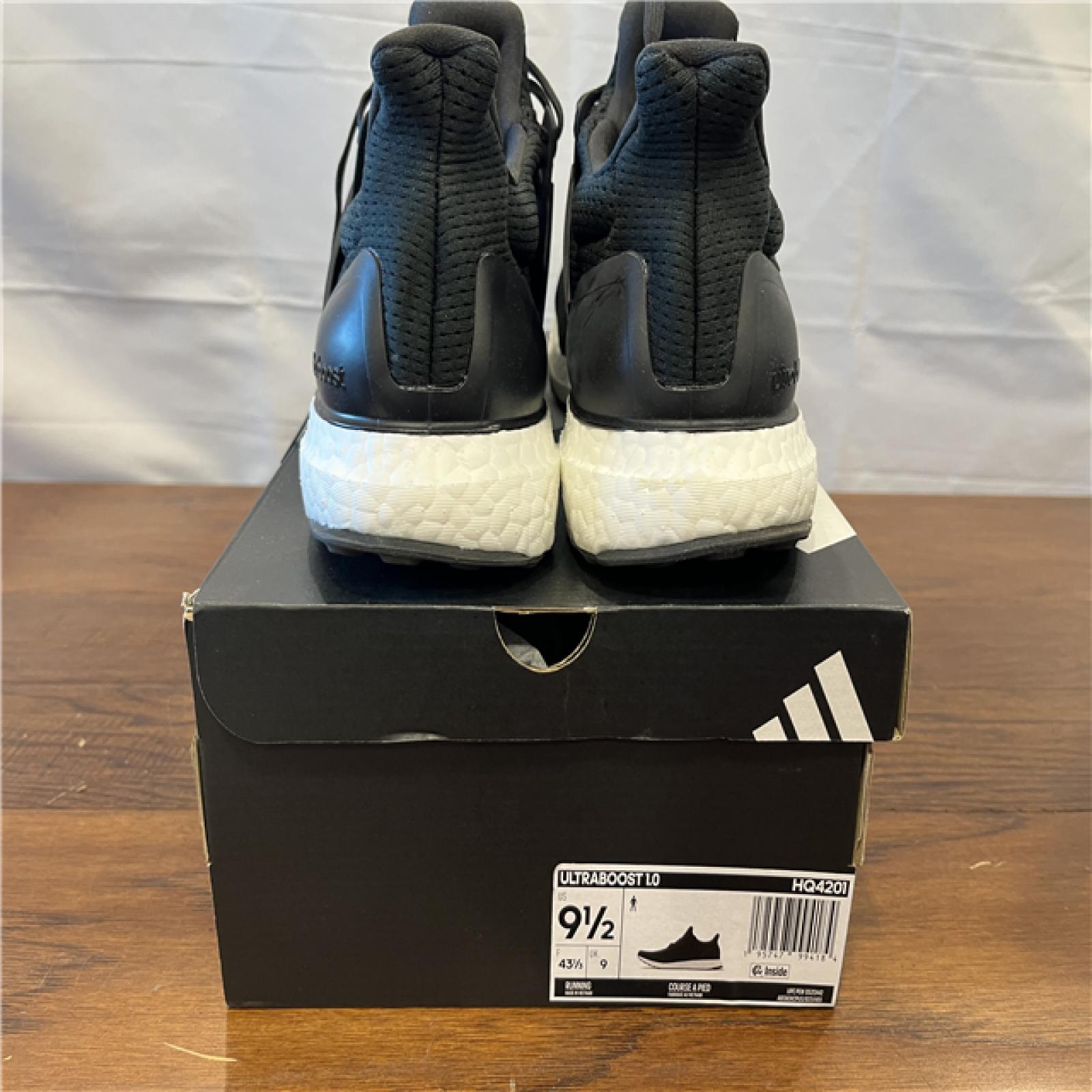 Adidas | Men's Ultraboost 1.0 Running Shoes, Black, Size 9.5