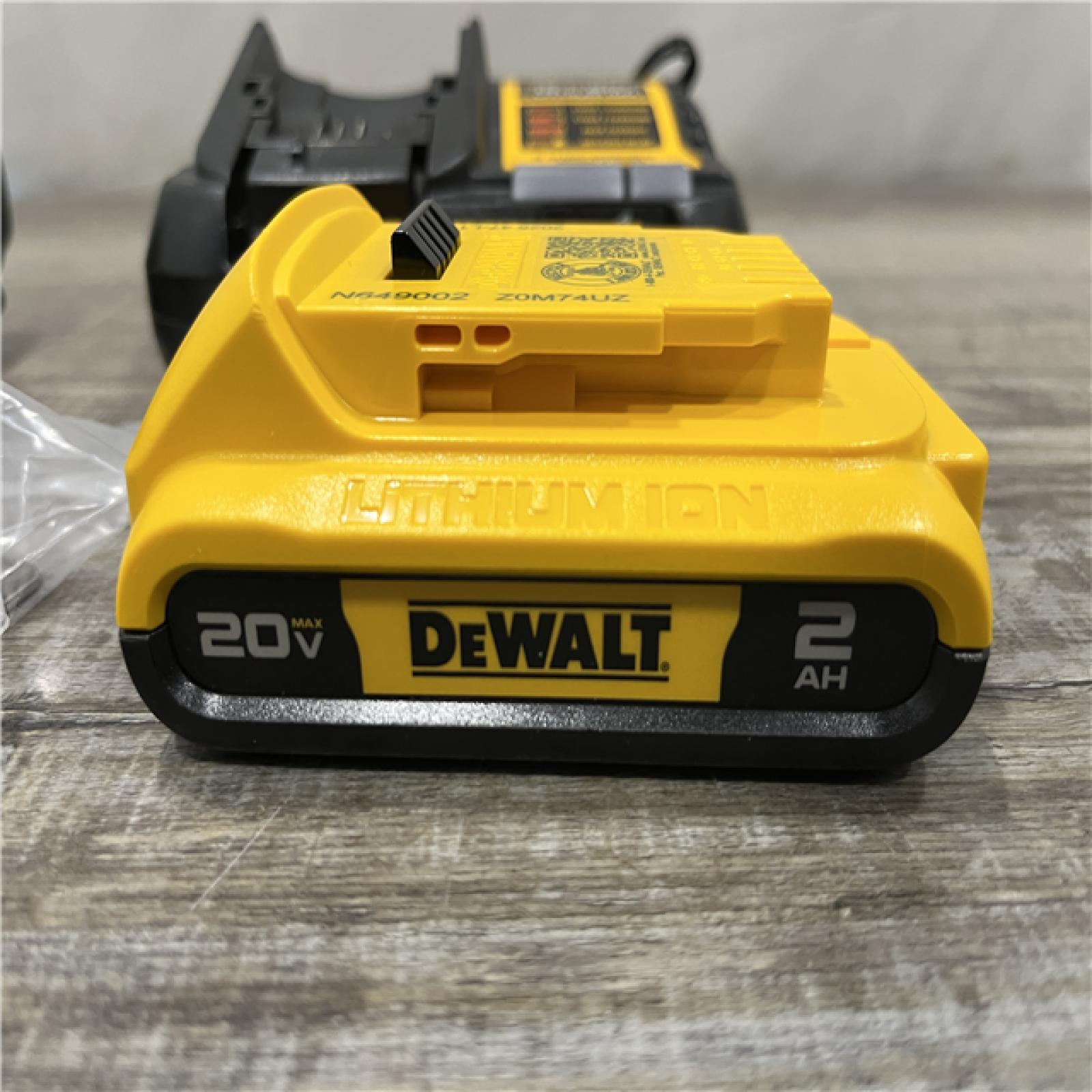AS-IS DEWALT Atomic 20V Lithium-Ion Cordless Compact 1/2 in. Drill/Driver Kit