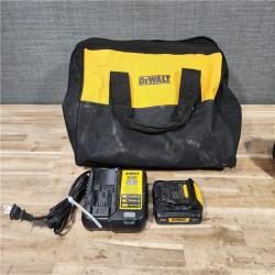 HOUSTON LOCATION - AS-IS DEWALT 20V MAX Lithium-Ion 15-Degree Electric Cordless Roofing Nailer Kit