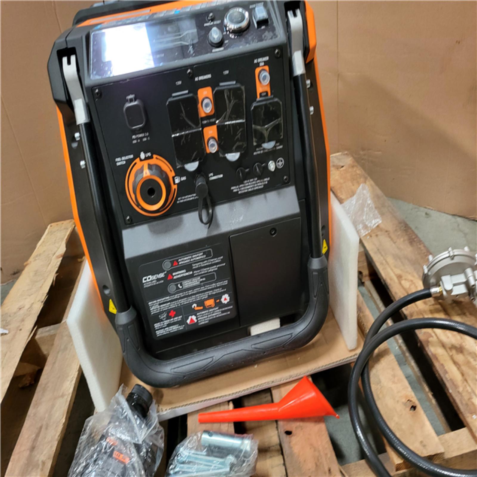 CALIFORNIA AS-IS GENERAC PORTABLE GENERATOR