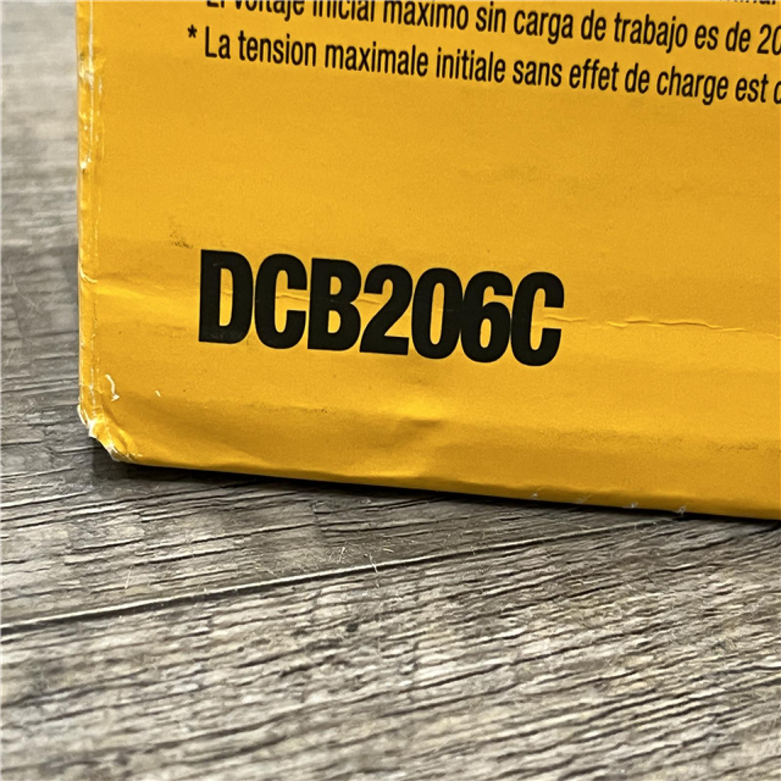 NEW - DEWALT 20V MAX Lithium-Ion 6.0 Ah Battery and Charger