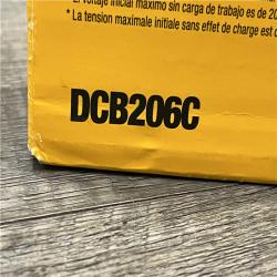 NEW - DEWALT 20V MAX Lithium-Ion 6.0 Ah Battery and Charger