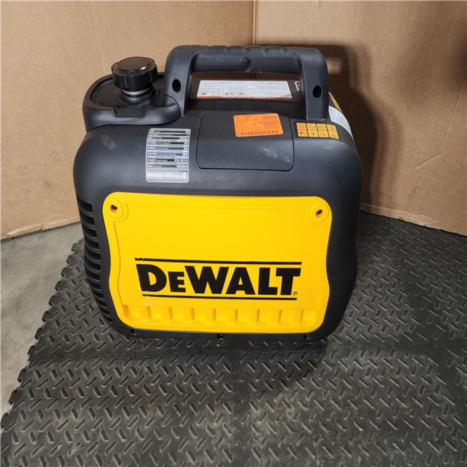 HOUSTON LOCATION - AS-IS DEWALT 2500-Watt Recoil Start Gas-Powered Portable Inverter Generator with CO Protect