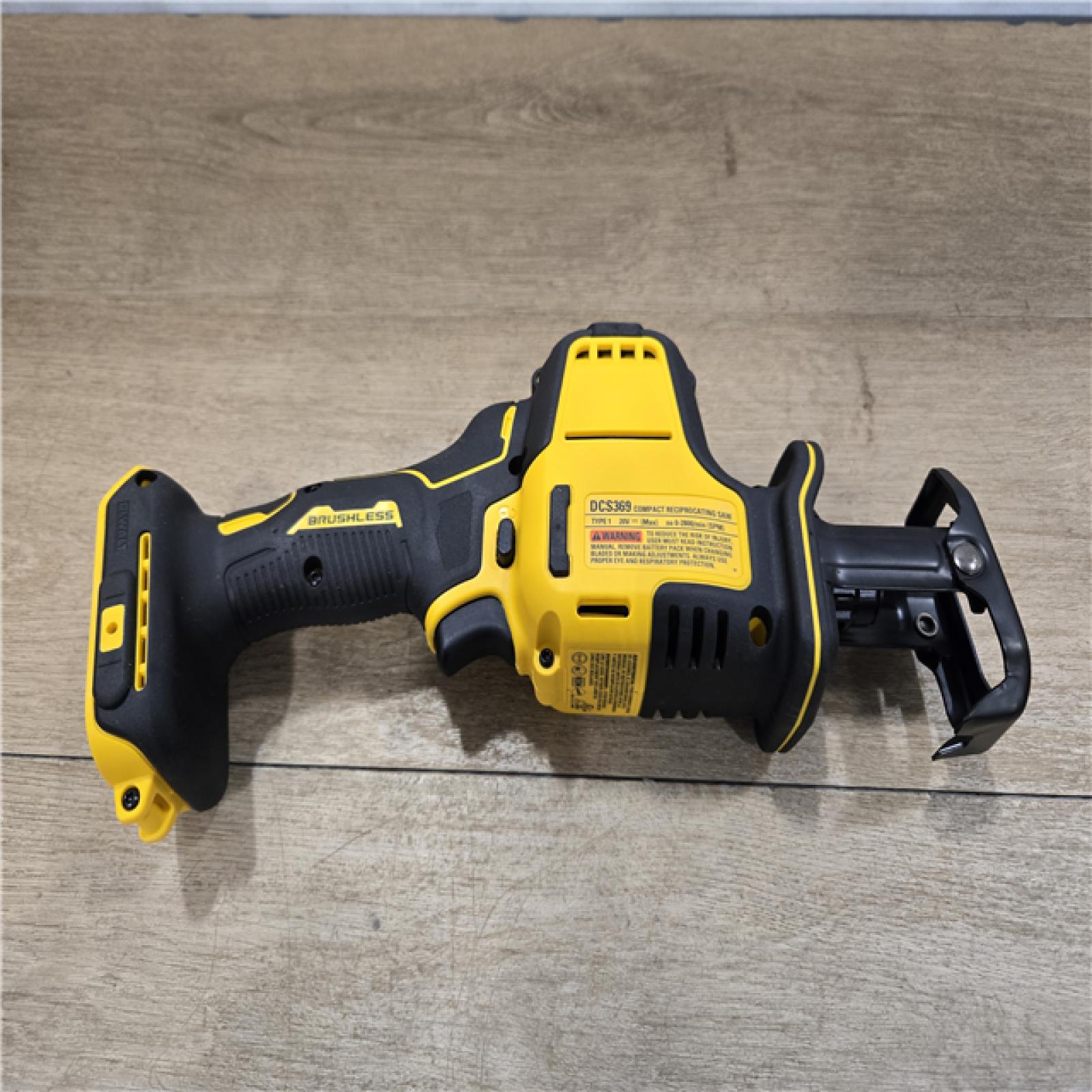 AS-IS DEWALT ATOMIC 20V MAX Cordless Compact Reciprocating Saw (Tool Only)