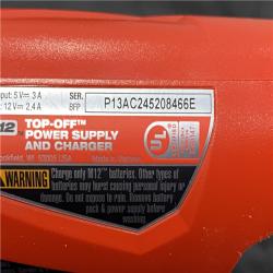 AS-IS Milwaukee Men's 2 X-Large 12V Lithium-Ion Cordless Axis Black Heated Quilted Hooded Jacket Kit