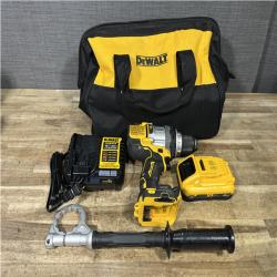 DeWalt 18v XR Cordless Brushless Premium Combi Drill 2 X 5ah Li-ion Powerstack Battery Charger Case