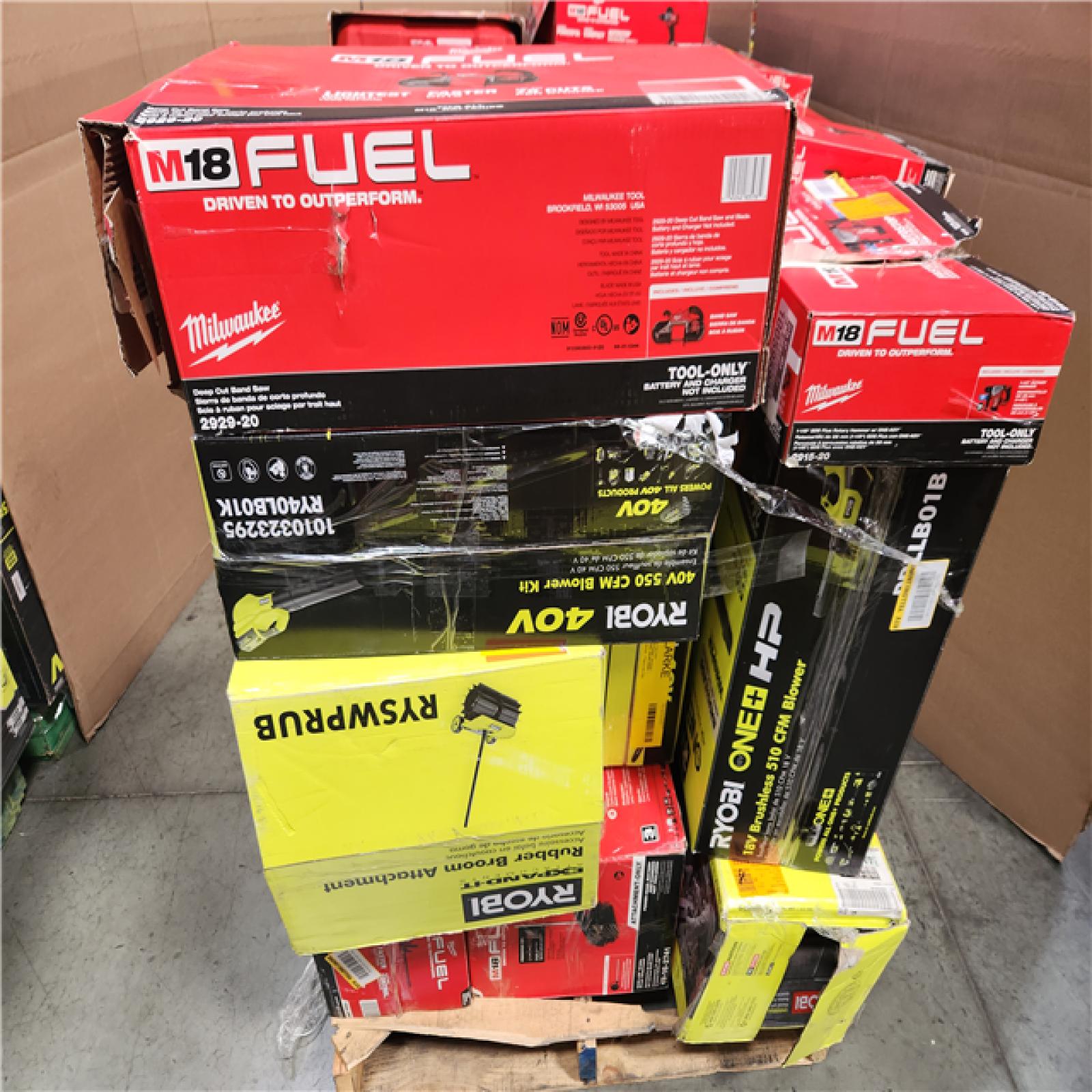 CALIFORNIA AS-IS TOOL PALLET