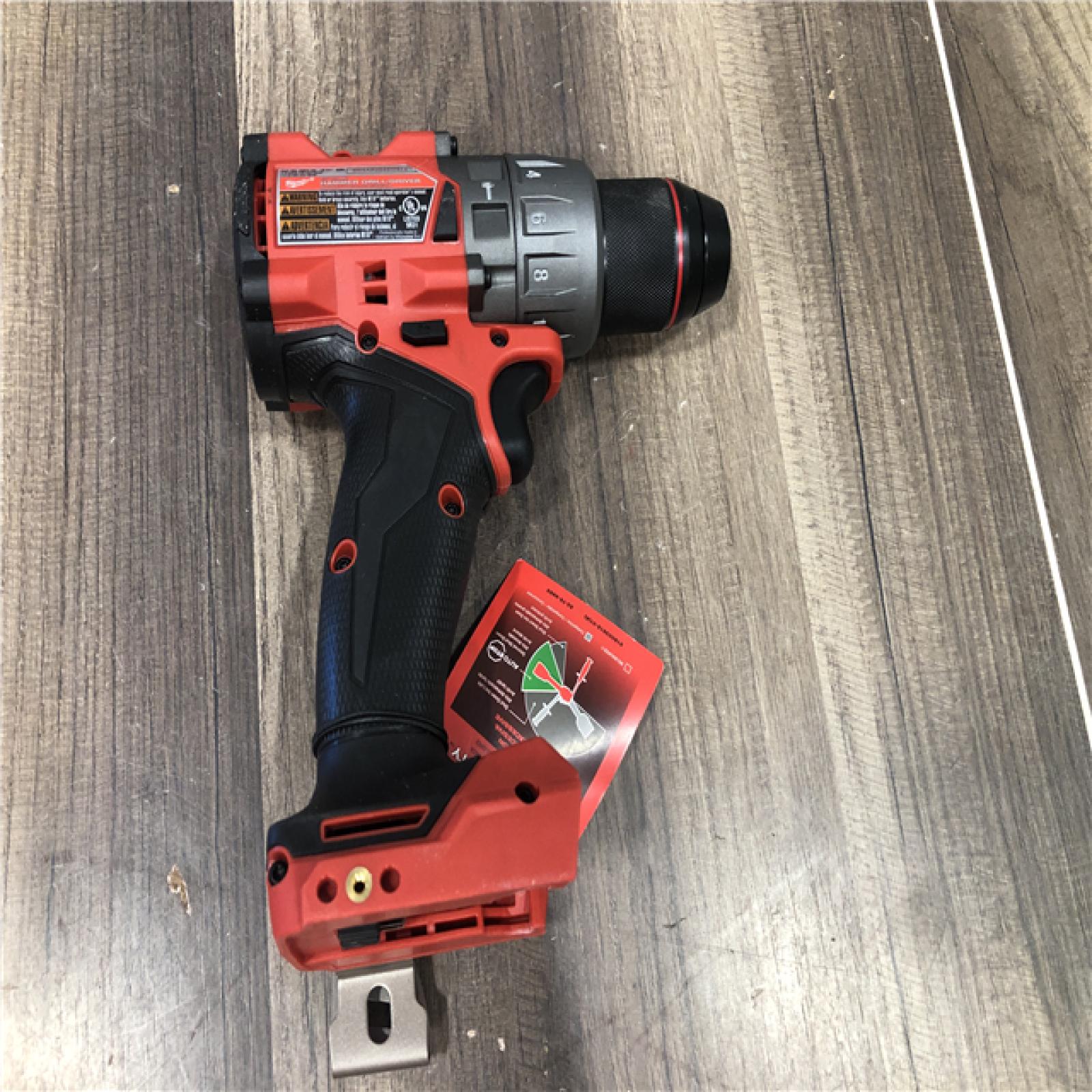 AS-IS Milwaukee FUEL 18V Lithium-Ion Brushless Cordless 1/2 in. Hammer Drill/Driver (Tool-Only)