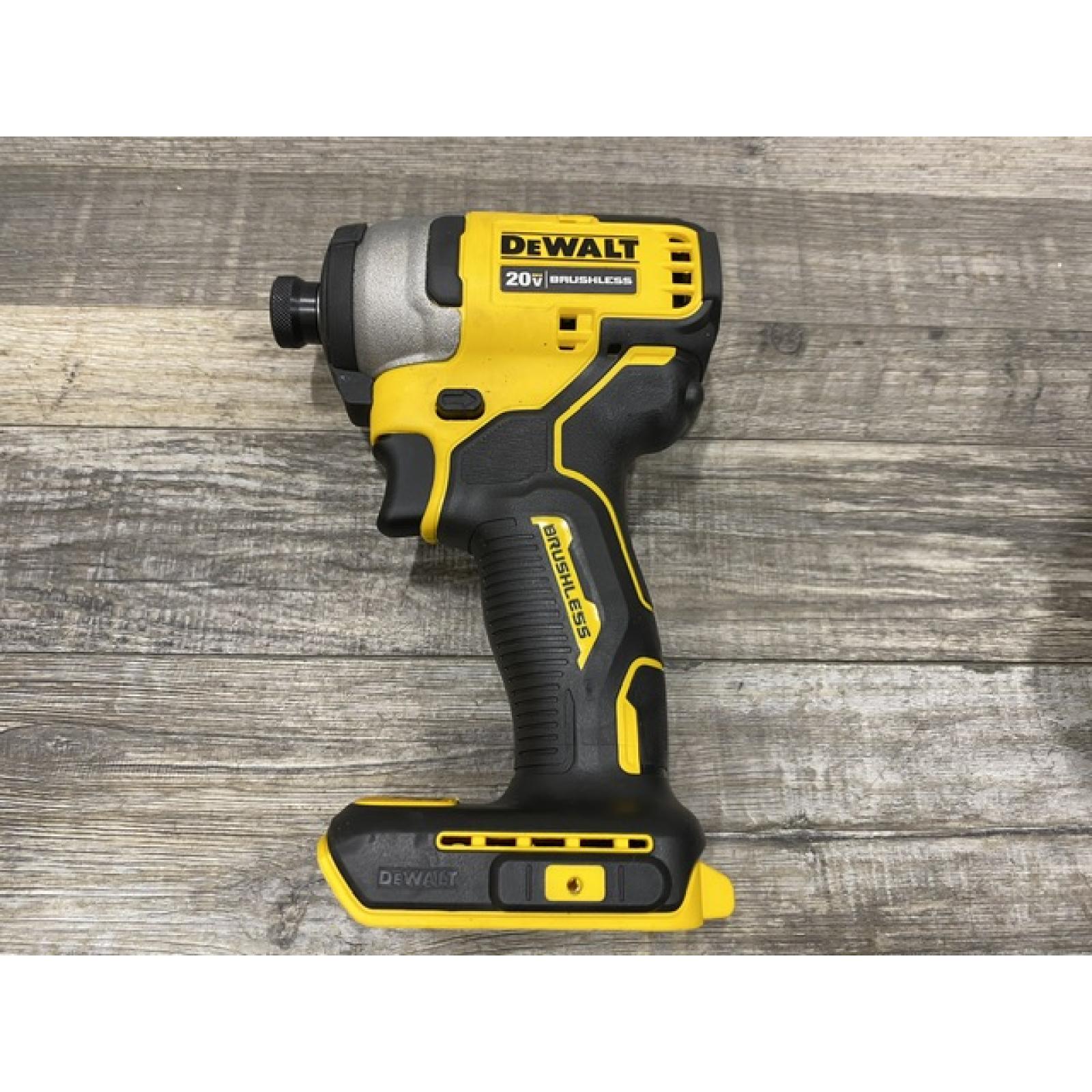 AS-IS DEWALT Atomic 20V Max Lithium-Ion Brushless Cordless Compact 1/4 in. Impact Driver Kit