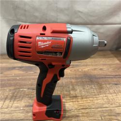AS-IS Milwaukee M18 1/2 in. Cordless Brushless High Torque Impact Wrench Kit (Battery & Charger)