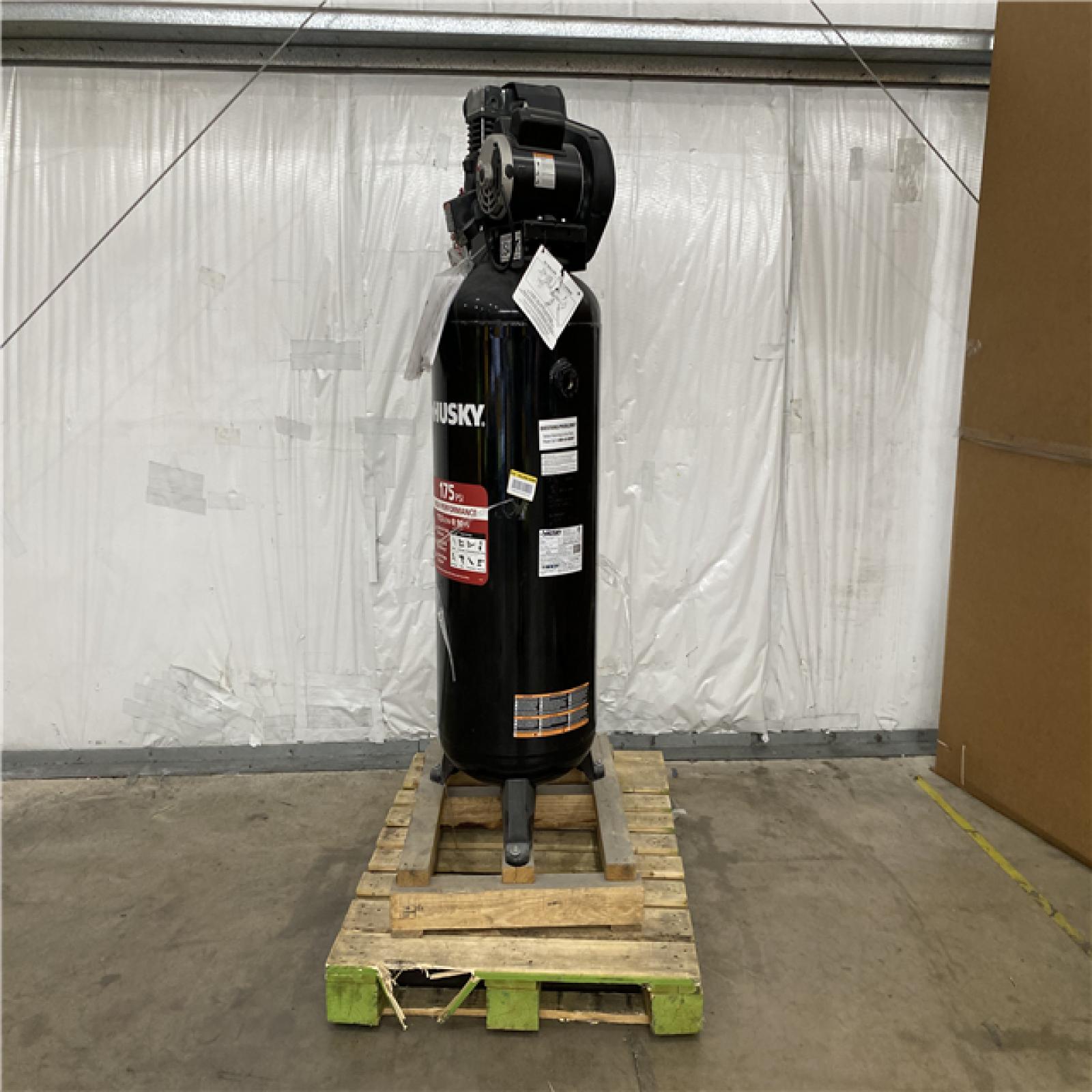 Houston Location - AS-IS Husky 60 Gallon 175psi Air Compressor