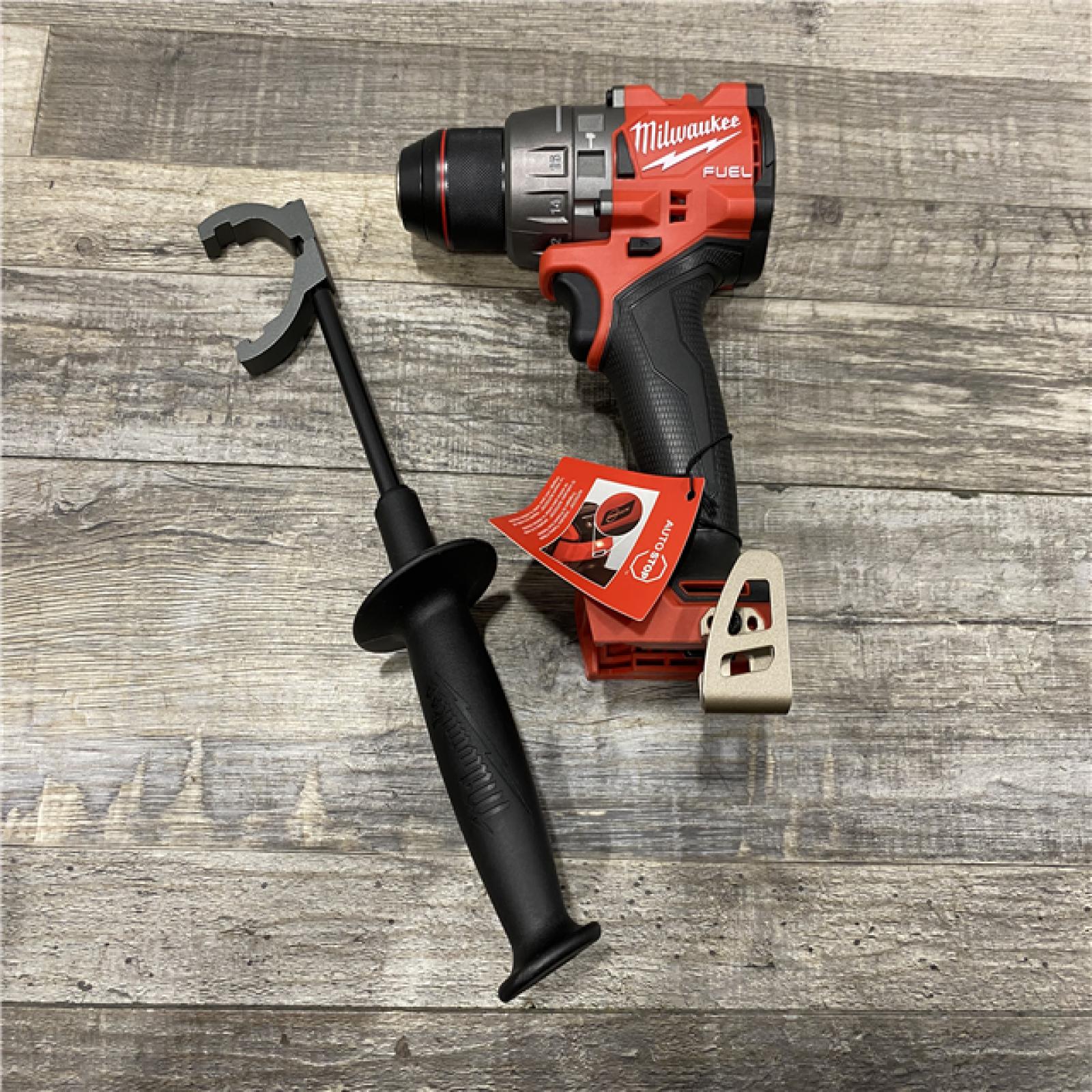 AS-IS Milwaukee FUEL 18V Lithium-Ion Brushless Cordless 1/2 in. Hammer Drill/Driver (Tool-Only)