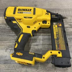 AS-IS DEWALT 20V MAX XR Lithium-Ion Electric Cordless 18-Gauge Brad Nailer (Tool Only)