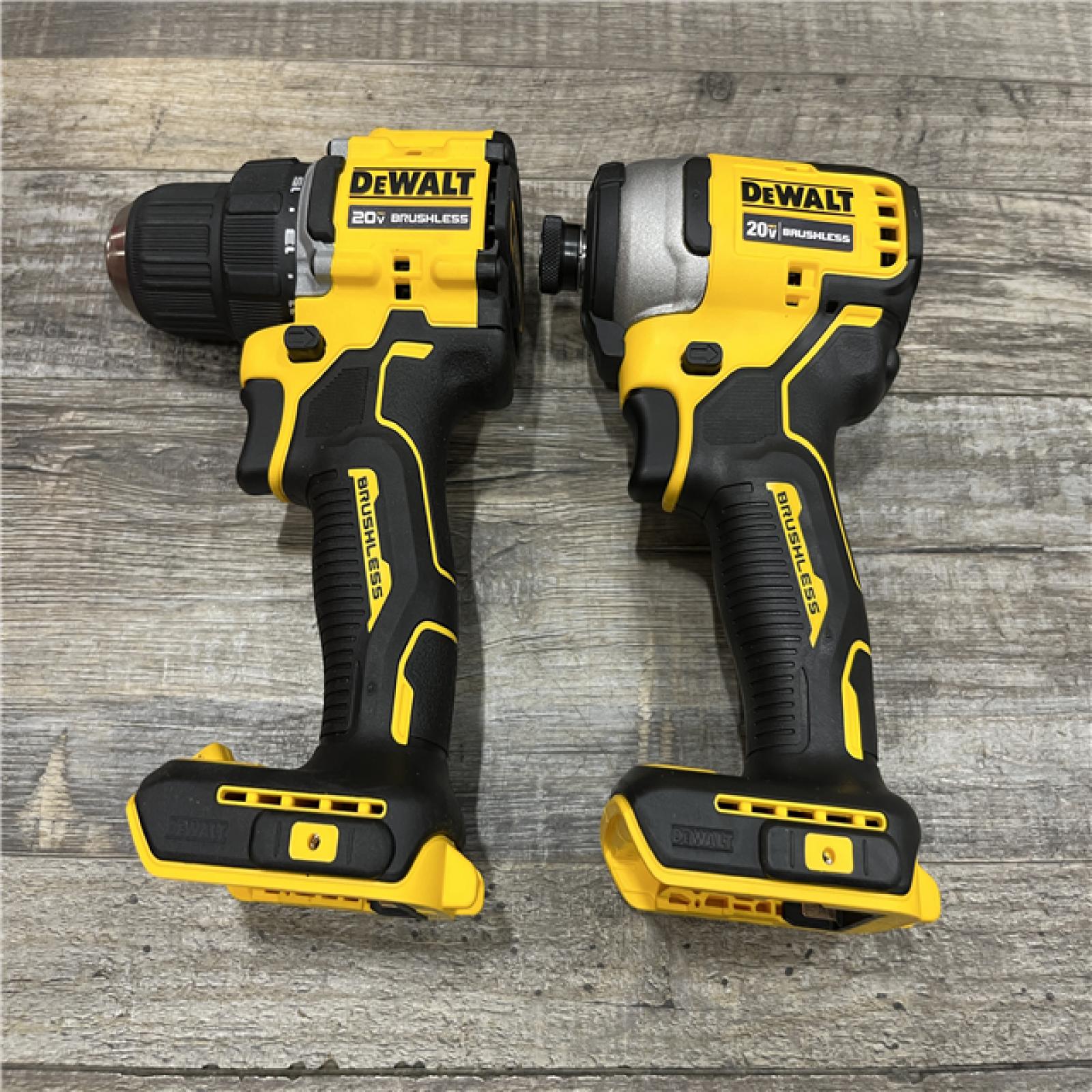 AS-IS DEWALT ATOMIC 20-Volt MAX Lithium-Ion Cordless Combo Kit