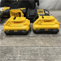 AS-IS DEWALT 20V XR Lithium-Ion Cordless Brushless 1/2 in. Drill/Driver Kit