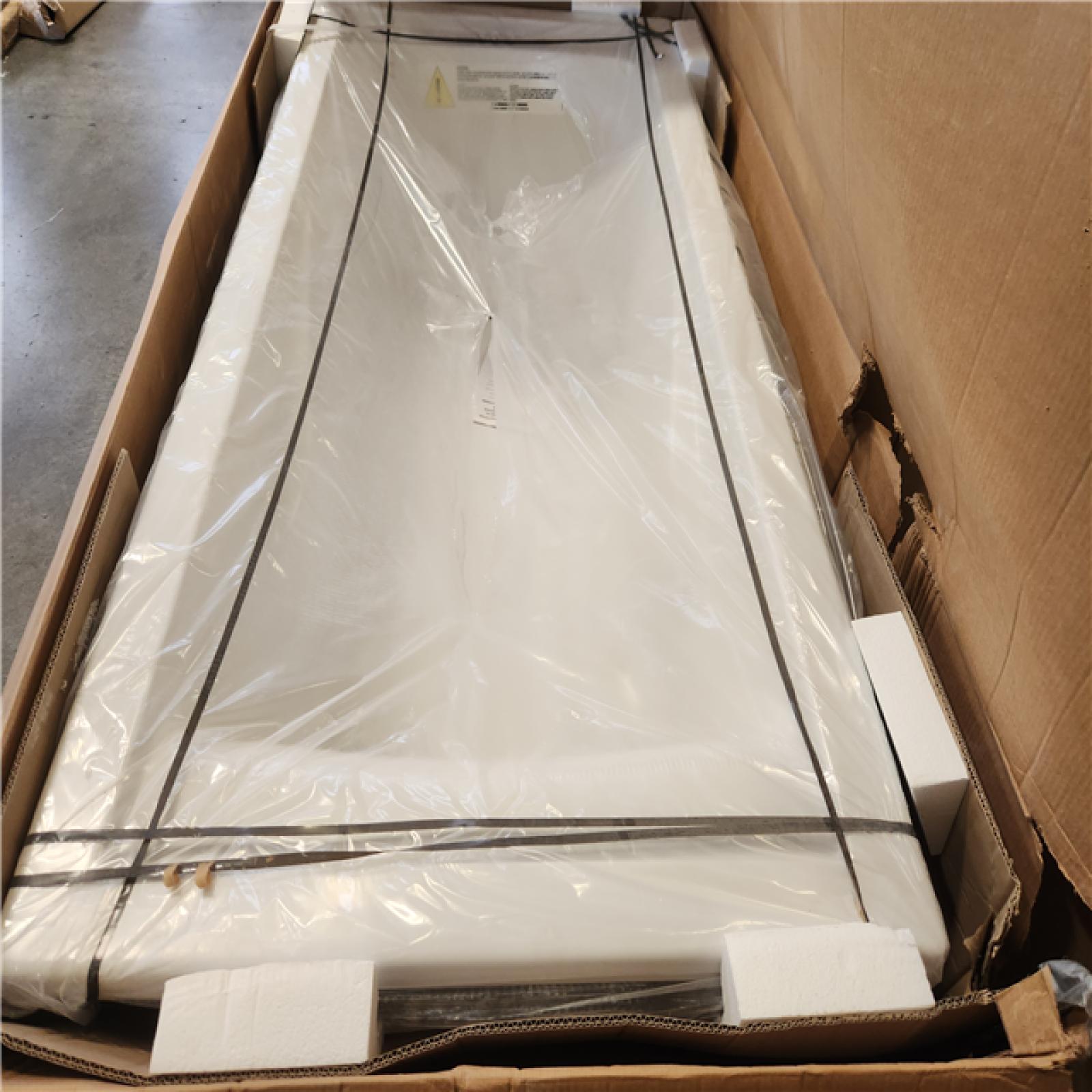 Phoenix NEW American Standard Evolution 72 in. x 36 in. Rectangular Acrylic Soaking Bathtub with Reversible Drain in White