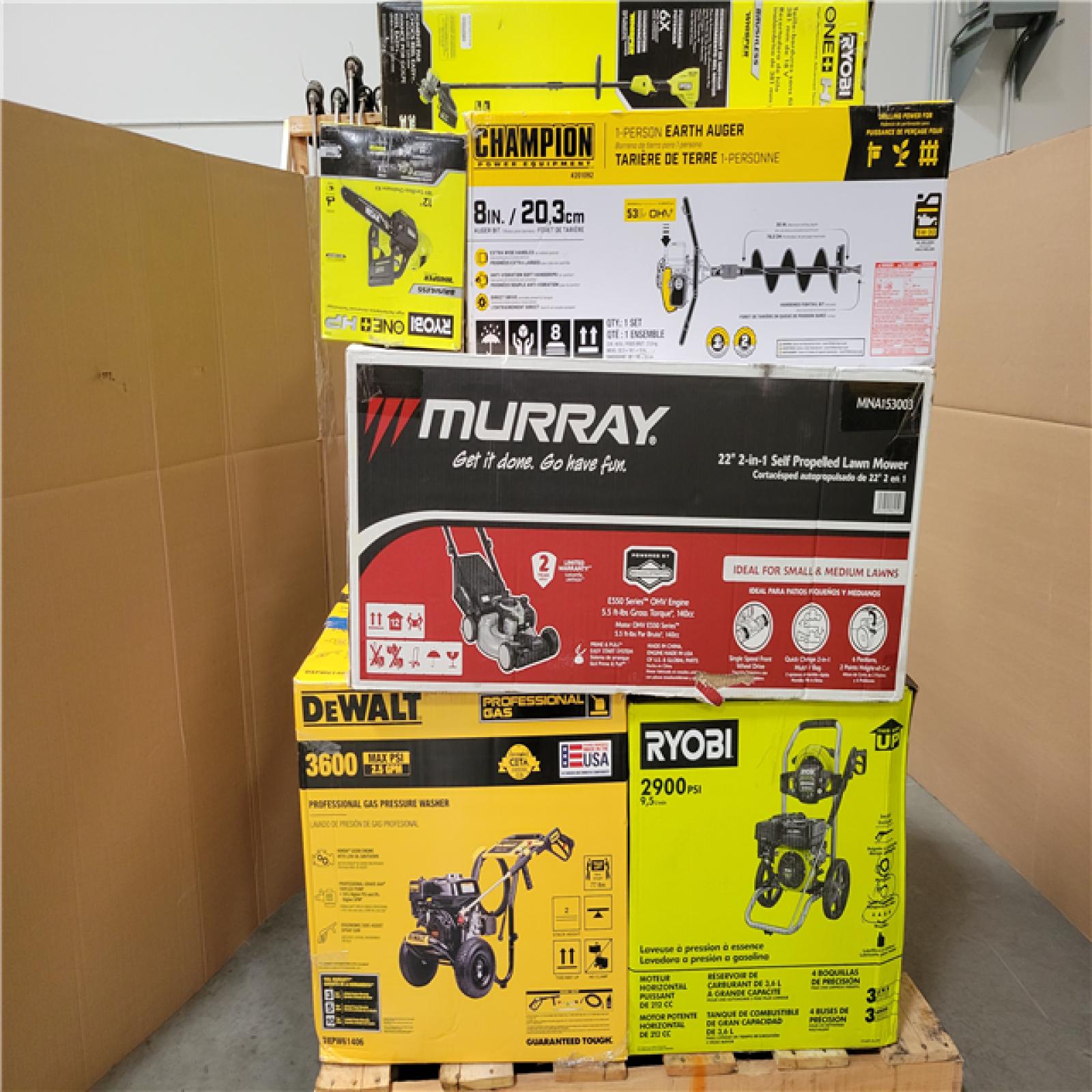 CALIFORNIA AS-IS OUTDOOR POWER EQUIPMENT