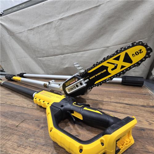 AS-IS DEWALT 20V MAX 8in. Brushless Cordless Battery Powered Pole Saw (Tool Only)