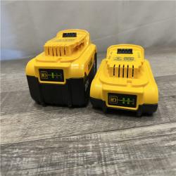 AS-IS DEWALT 20V MAX Lithium-Ion Battery Kit with 5.0Ah and 2.0Ah Battery and Charger