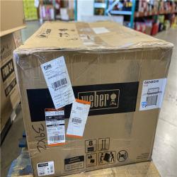 DALLAS LOCATION - Weber Genesis S-415 4-Burner Natural Gas Grill in Stainless Steel with Side Tables