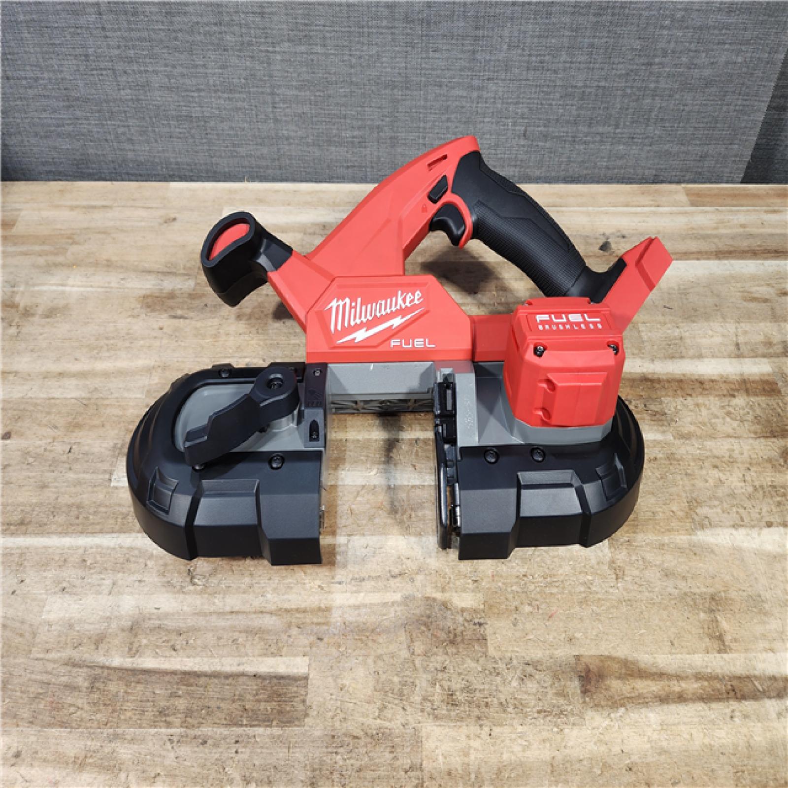 HOUSTON LOCATION - AS - IS Milwaukee FUEL 18V Lithium-Ion Brushless Cordless Compact Bandsaw (Tool-Only)