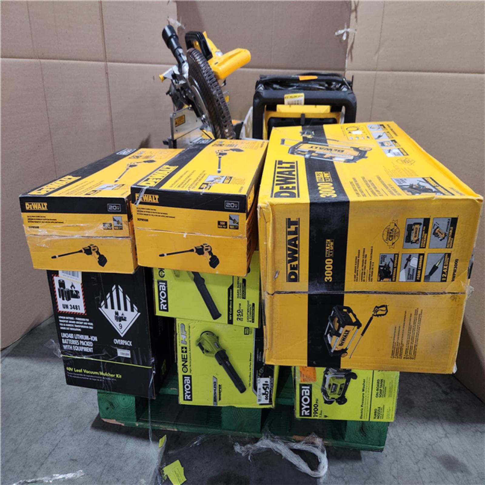 CALIFORNIA AS-IS TOOL PALLET