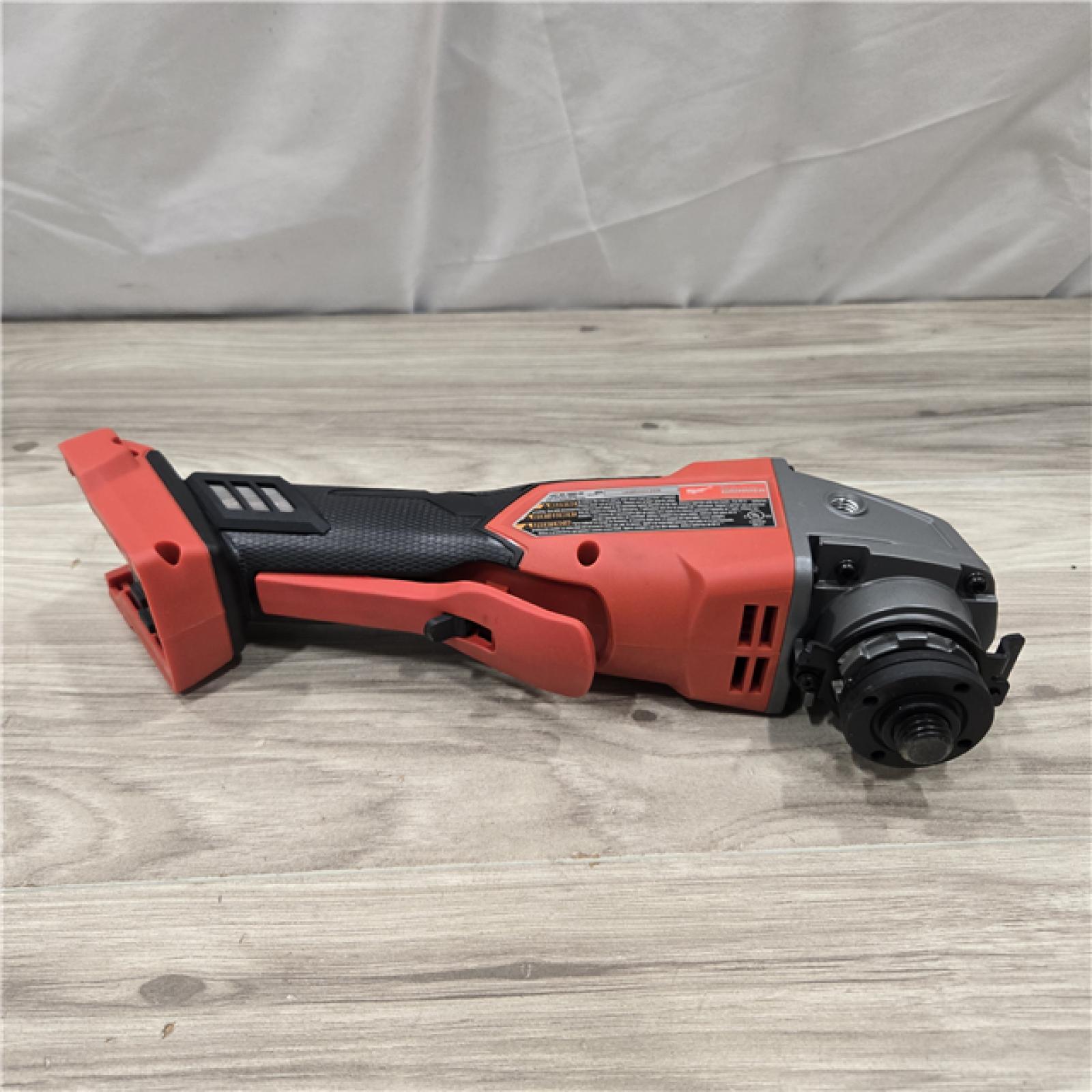 AS-IS Milwaukee 2880-20 FUEL 18V Cordless 4-1/2 in./5 in. Grinder W/Paddle Switch (Tool-Only)