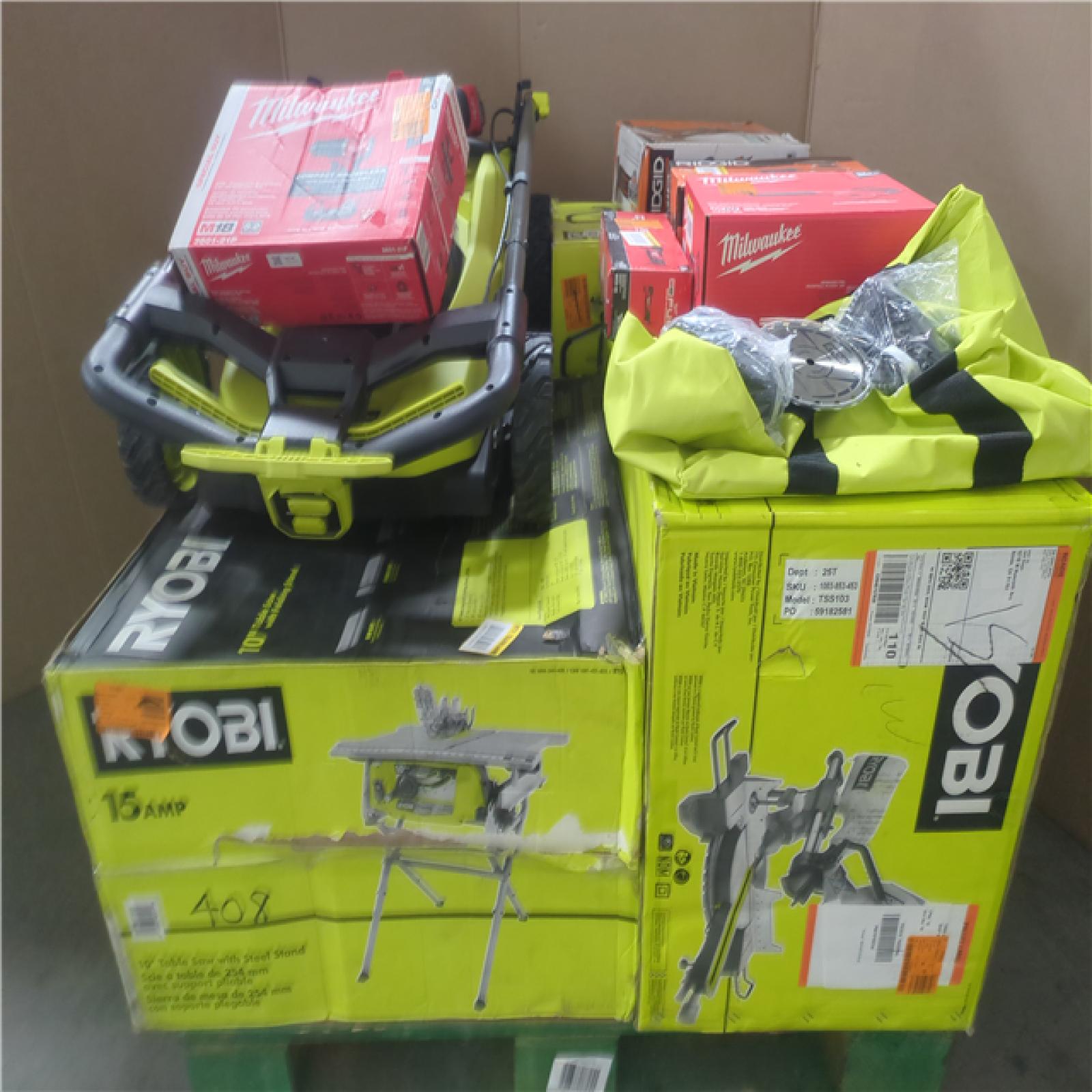 CALIFORNIA AS-IS TOOL PALLET