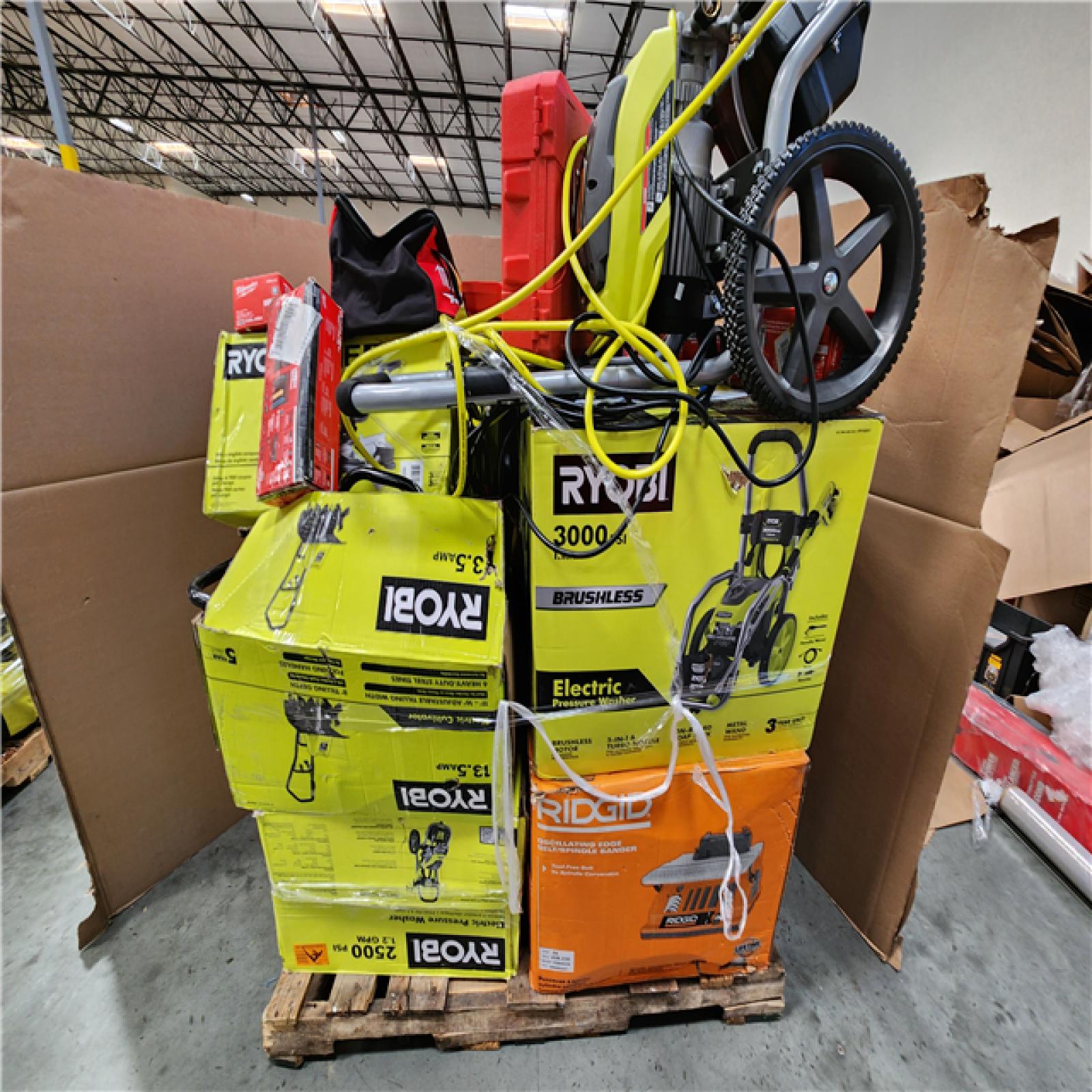CALIFORNIA  AS-IS TOOL PALLET