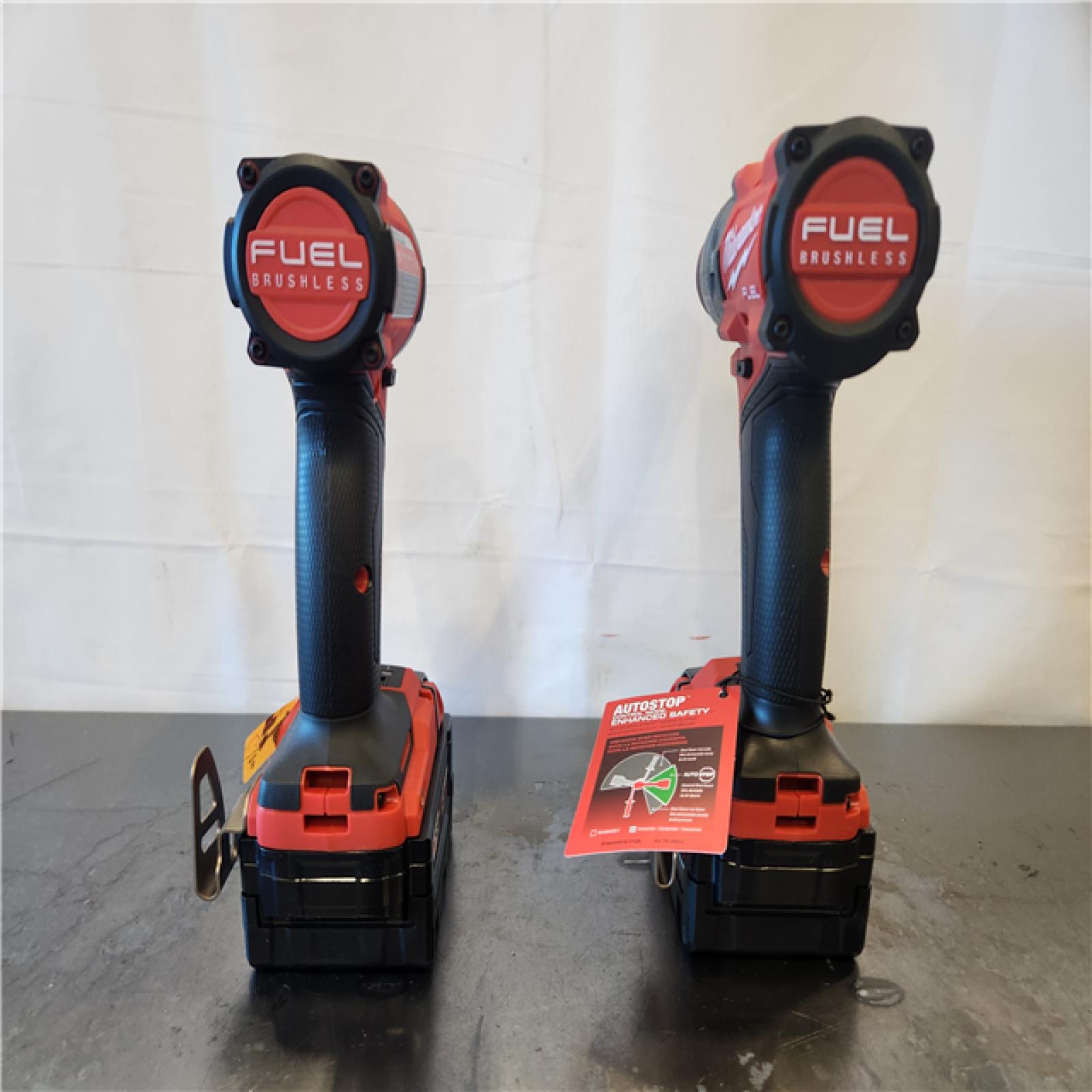 AS-IS- Milwaukee FUEL 18V Lithium-Ion Brushless Cordless Hammer Drill and Impact Driver Combo Kit