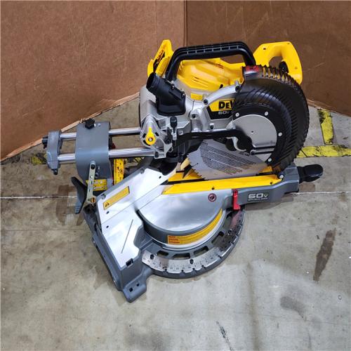HOUSTON LOCATION - AS-IS DEWALT 60V Lithium-Ion 12 in. Cordless Sliding Miter Saw (Tool Only)