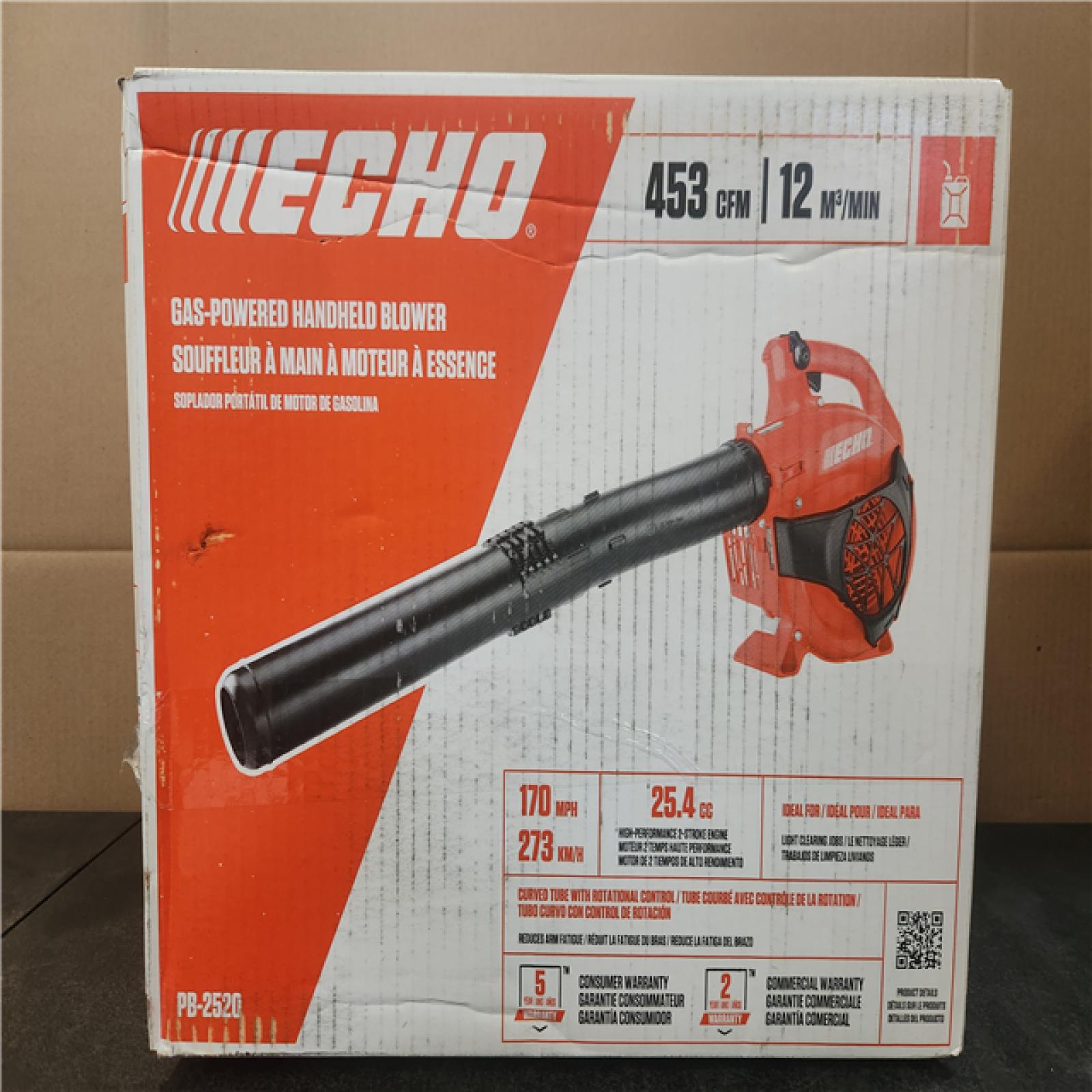 Phoenix NEW ECHO 170 MPH 453 CFM 25.4 cc Gas 2-Stroke Handheld Leaf Blower