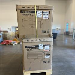 DALLAS LOCATION- AS-IS HUSKY 62IN DRAWER AND HUTCH