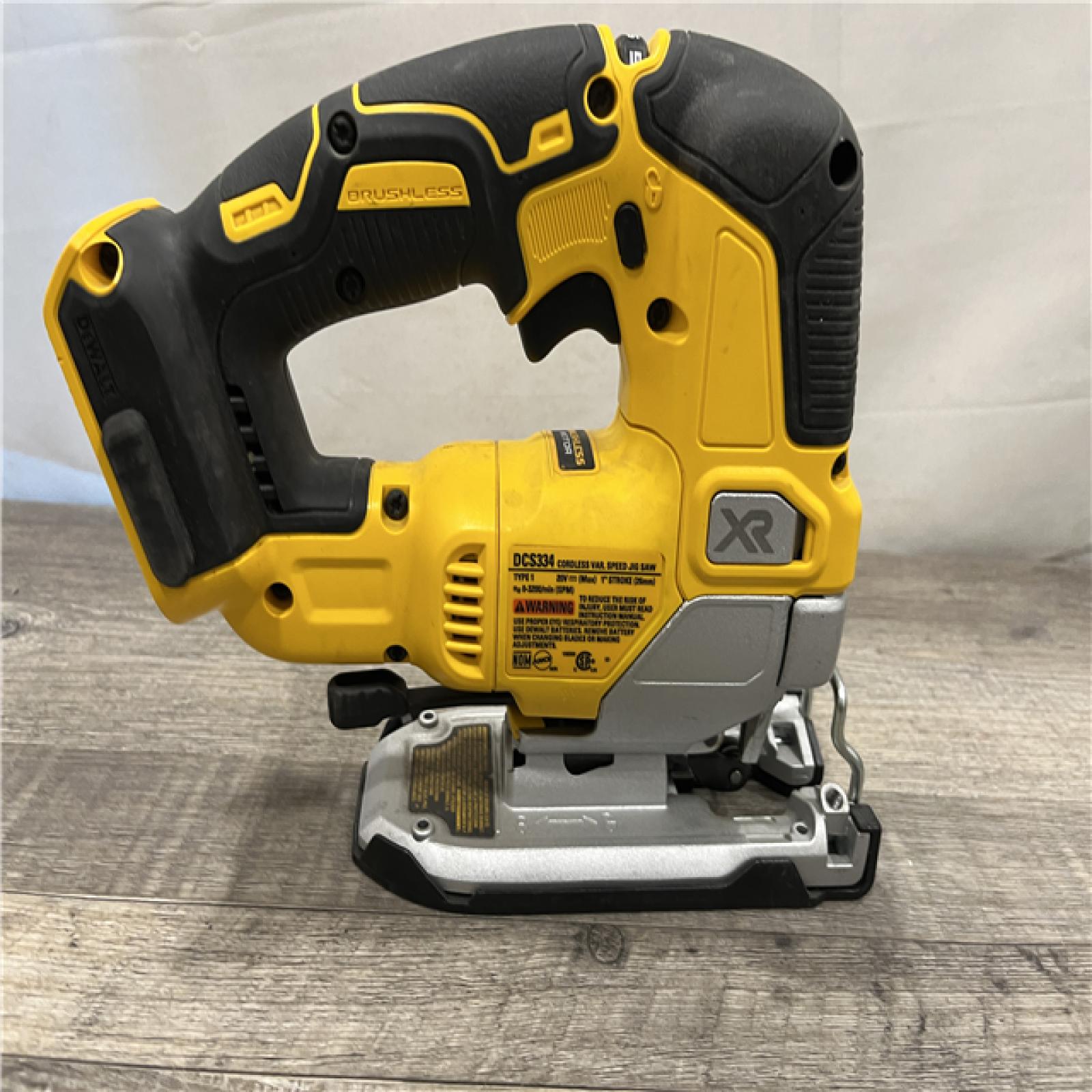 AS-IS DEWALT 20V MAX XR Cordless Brushless Jigsaw (Tool Only)