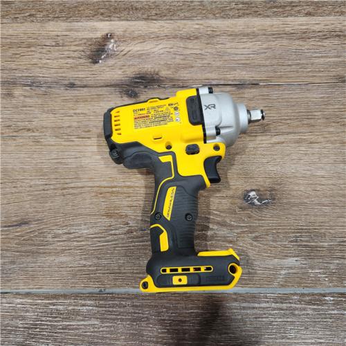 AS-IS DeWalt 20V MAX 1/2 in. Cordless Brushless Mid-Range Impact Wrench (Tool Only)