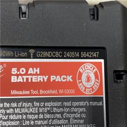 AS-IS Milwaukee FUEL 18V Lithium-Ion Brushless Cordless Hammer Drill and Impact Driver Combo Kit